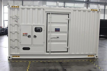 集裝箱發電機組冒白煙是怎么回事？應如何解決？